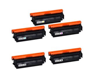Rabat sæt! Canon 040H  – 2x BK 1x C-M-Y – Kompatibel – 040H – 53.500 sider