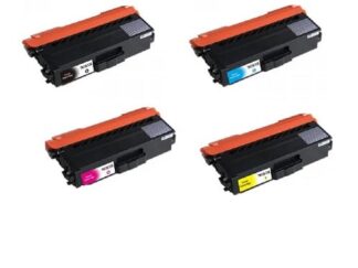 Rabat sæt!  TN329 - 4 farver BK-C-M-Y - Kompatibel Brother - TN329 - 24.000 sider