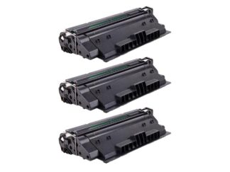 Rabat sæt! HP 14X - 3 stk sort toner 52.500 sider - kompatibel 1 farver