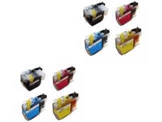 LC421 - 2 x 4 farver BK-C-M-Y - Kompatibel Brother - LC421 - 1.600 sider