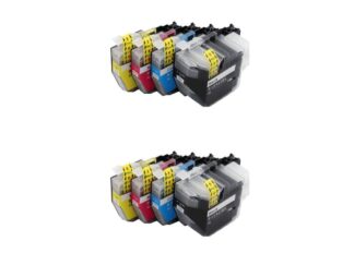 LC421XL - 2 x 4 farver BK-C-M-Y - Kompatibel Brother - LC421XL - 4.000 sider