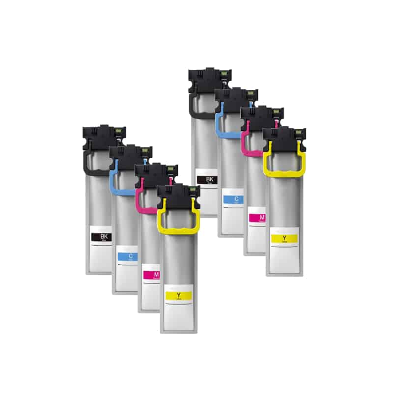 Rabat sæt! epson T9441 til T9444 – 8 farver 2 x BK-C-M-Y – Kompatibel – epson T9441 til T9444 – 400 ml