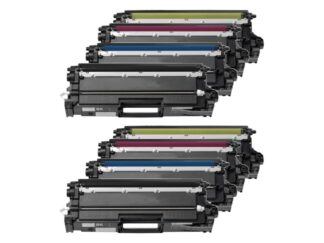 TN821XL 2x BK-C-M-Y toner 78.000 sider Kompatibel Brother - TN821XL