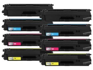 TN328 - 2 x BK-C-M-Y toner - Kompatibel Brother TN328 - 48.000 sider