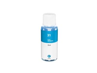 HP 31 cyan blækrefill 70 ml - kompatibel 1VU26AE