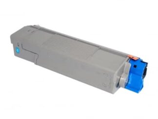 Oki 46490607 cyan toner 6.000 sider 46490607 - Kompatibel