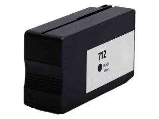 HP 712 sort blækpatron 38 ml 3ED70A kompatibel
