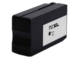 HP 712XL sort blækpatron 80 ml 3ED71A kompatibel