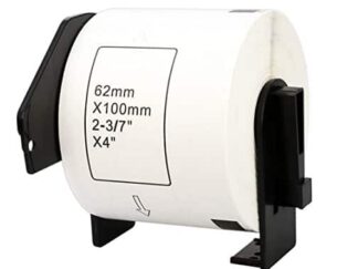 DK11202 - shipping etiketter - 300 stk - 62 x 100mm - Kompatibel Brother - DK11202