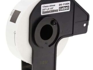 DK11204 etiketter - 400 stk - 17 x 54mm - Kompatibel Brother - DK11204