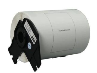 DK11247 adresseetiketter - 180 stk - 103 x 164 mm - Kompatibel Brother - DK11247