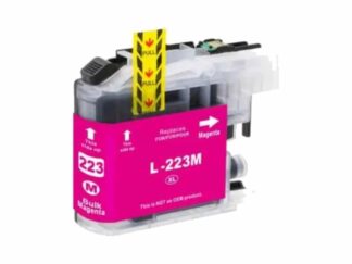 LC223M magenta blækpatron 550 sider - Kompatibel Brother - LC223M