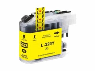 LC223Y gul blækpatron 550 sider - Kompatibel Brother - LC223Y