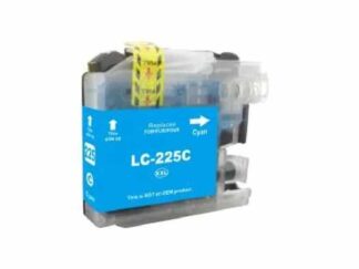 LC225XLC cyan blækpatron 1200 sider - Kompatibel Brother - LC225XLC