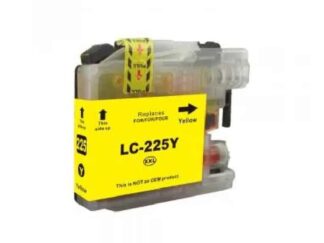LC225XLY gul blækpatron 1200 sider - Kompatibel Brother - LC225XLY