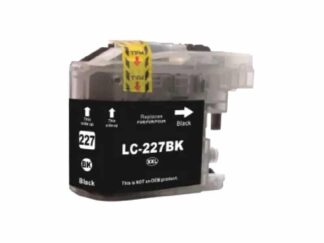 LC227XLBK sort blækpatron 1200 sider - Kompatibel Brother - LC227XLBK