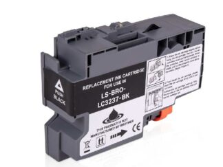 LC3237BK sort blækpatron 3.000 sider Kompatibel Brother - LC3237BK