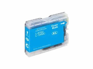 LC970C cyan blækpatron 20ml - Kompatibel Brother - LC970C