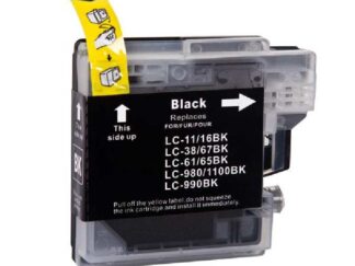 LC1100BK sort blækpatron 17ml - Kompatibel Brother - LC1100BK