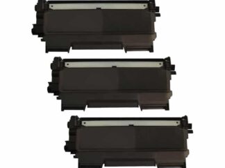 Rabat sæt! 3 stk TN2010 sort toner 7.800 sider - Kompatibel Brother - TN2010