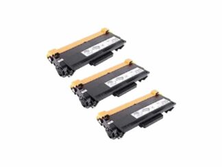 Rabat sæt! 3 stk TN3380 sort toner 24.000 sider i alt - Kompatibel Brother - TN3380