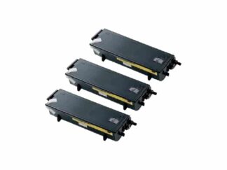 Rabat sæt! 3 stk TN6600 sort toner 18.000 sider i alt - Kompatibel Brother - TN6600