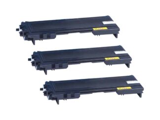 Rabat sæt! 3 stk. TN2005 sort toner 7.500 sider i alt - Kompatibel Brother - TN-2005