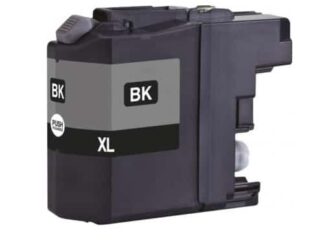 LC22EBK sort blækpatron 2400 sider Kompatibel Brother - LC22EBK