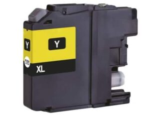 LC22EY gul blækpatron 1200 sider Kompatibel Brother - LC22EY