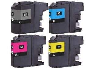 LC22E BK-C-M-Y blækpatron 6.000 sider Kompatibel Brother - LC22E - s4