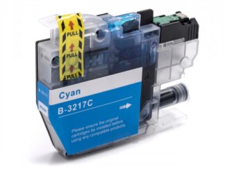 LC3217C cyan blækpatron 550 sider Kompatibel Brother - LC3217C