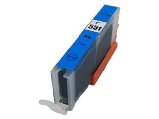 Canon CLI-551XLC cyan blækpatron 13ml - Kompatibel - 6444B001