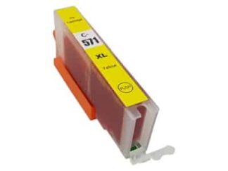 Canon CLI-571XLY gul blækpatron 13ml - Kompatibel - 0334C001