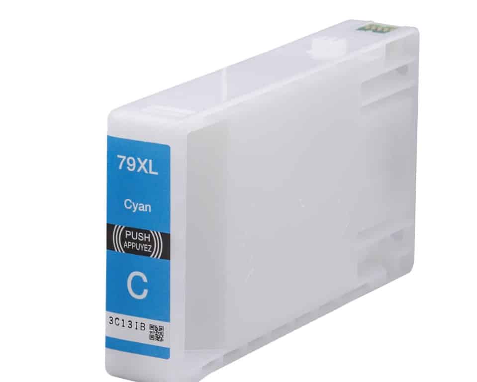 Epson 79XL cyan blækpatron 3.800 sider C13T79024010 - Uoriginal