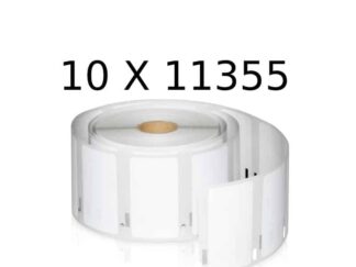 Dymo 10 stk 11355 universaletiketter 10 x 500 stk. 19x51mm. Dymo - S0722550 - kompatibel