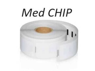 Dymo 11352 adresseetiketter med CHIP- 500 stk 25 x 54mm Kompatibel - S0722520