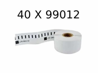Dymo 40 stk 99012 adresseetiketter 40 x 260 stk - 89 x 36mm - Kompatibel - S0722400