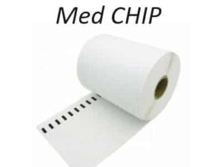 Dymo S0904980 shippinglabels ekstra store med CHIP 104x159mm 220 stk kompatibel