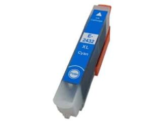 Epson 24XL cyan blækpatron 10,6ml Uoriginal - C13T24324010