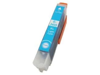 Epson 24XL lys cyan blækpatron 10,6ml Uoriginal - C13T24354012