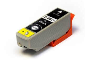 Epson 26XL sort blækpatron 21ml Uoriginal - C13T26214012