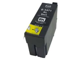 Epson 34XL sort blækpatron 33ml Kompatibel - C13T34714010