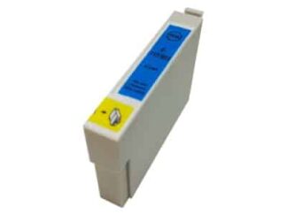 Epson T0712 cyan blækpatron 12ml Uoriginal - C13T07124012
