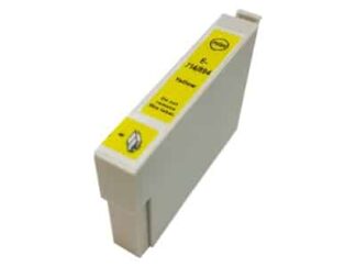 Epson T0714 gul blækpatron 12ml Uoriginal - C13T07144021