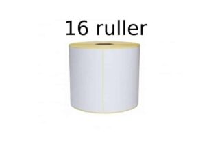 Fragtlabels til Zebra printer 16 X 350 stk 102mm x 192mm 5600 labels ialt. Thermal til bla. DAO, Bring, PostNord og GLS