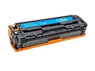 HP 128A cyan toner 1.300 sider - Kompatibel - CE321A