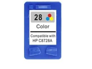 HP 28 farve blækpatron 18ml - Kompatibel - C8728AE