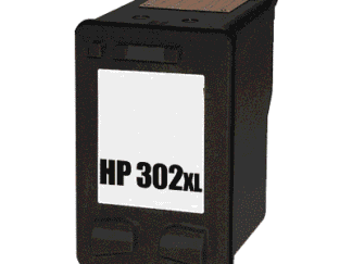 HP 302XL sort blækpatron 15 ml - F6U68AE - Kompatibel - F6U68AE
