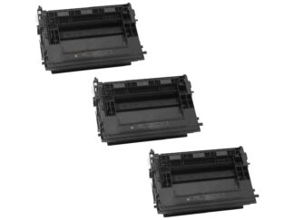 Rabat sæt! 3 stk. HP 37X sort toner 75.000 sider i alt - Kompatibel - CF237X