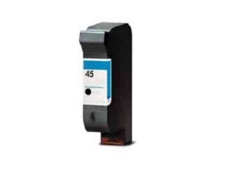 HP 45 sort blækpatron 40ml - Kompatibel - 51645AE